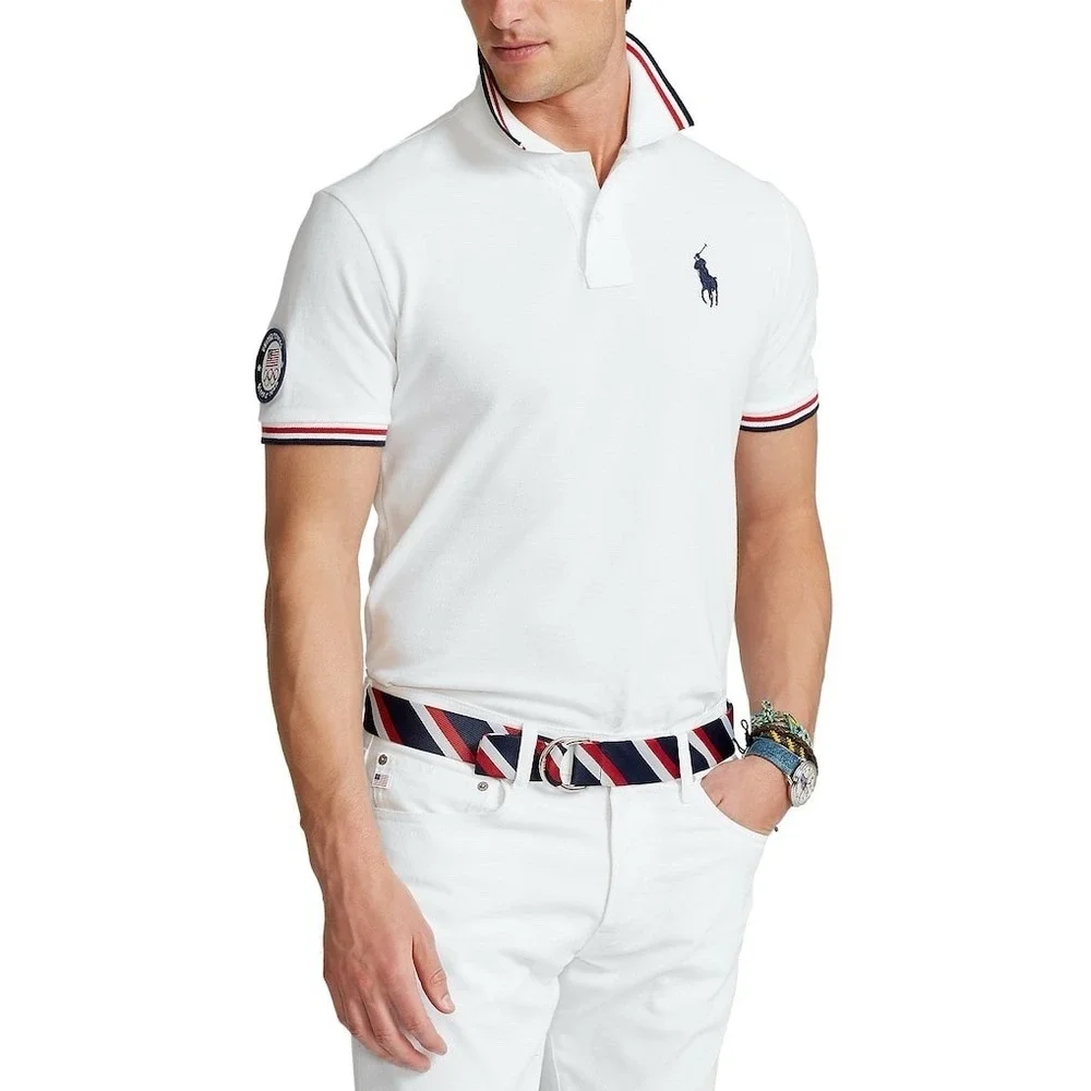 NWT Polo Ralph Lauren USA Closing Ceremony Polo XL 2020 Tokyo Olympics Authentic